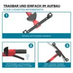 Mola Manual para Tubos 14–32mm com Ângulo de 90º para Tubos de Alumínio, Cobre e Plástico