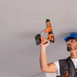 Parafusadeira Drywall 20V, 4200 RPM, Sem Escovas, Alimentação Automática, com 2 Baterias e Clipe de Cinto