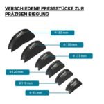 Mola Manual para Tubos 14–32mm com Ângulo de 90º para Tubos de Alumínio, Cobre e Plástico