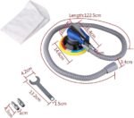 Lixadeira orbital 6 polegadas, 150 mm, 10000 RPM, para polimento e abrasivo de carro.