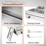 Aquecedor de Buffet em Aço Inoxidável 1500 W