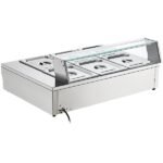 Aquecedor de Buffet em Aço Inoxidável 1500 W