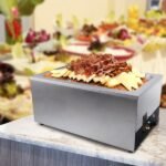 Aquecedor de Buffet em Aço Inoxidável 1500 W 3 x 8,8 L