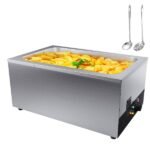 Aquecedor de Buffet em Aço Inoxidável 1500 W 3 x 8,8 L