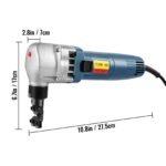 Alicate Pneumático 1,8 mm, 380 W, 1800 rpm, Cortador Elétrico de Metal
