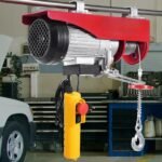 Guincho Elétrico 500kg-1000kg, 12m, 1600W, Controle Remoto Sem Fio