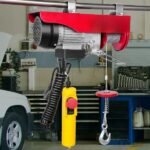 Guincho Elétrico 500kg-1000kg, 12m, 1600W, Controle Remoto Sem Fio