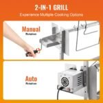 Grill Elétrico para Cordeiro e Leitão 42W 61kg com Espeto