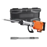 Martelo de Demolição 2200W, escarificação, rompedor de concreto pesado, 286mm, com 2 cinzéis.