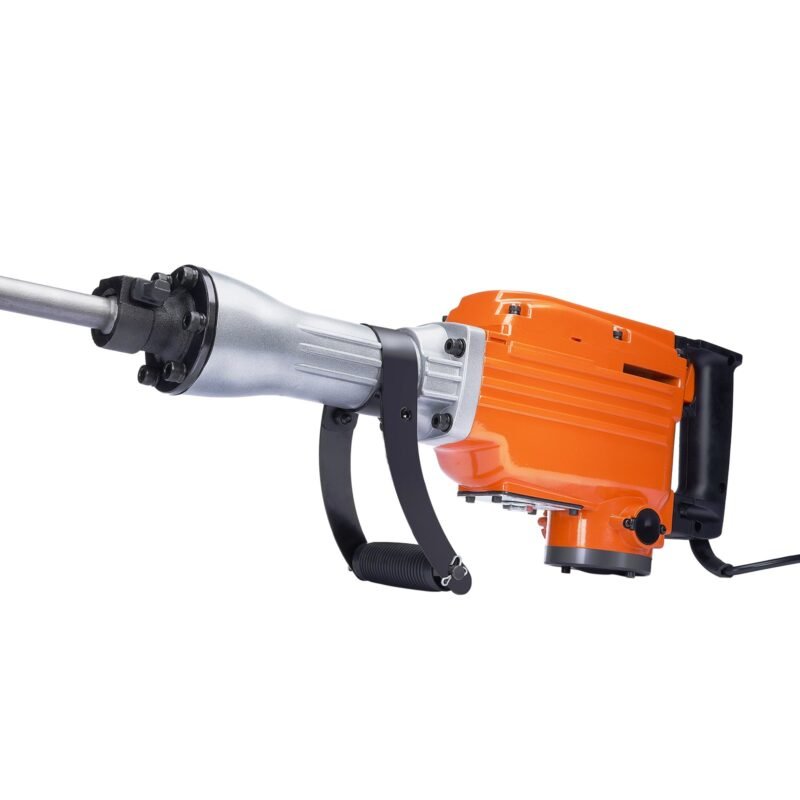 Martelo de Demolição 2200W, escarificação, rompedor de concreto pesado, 286mm, com 2 cinzéis.