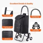 Carrinho de Transporte Dobrável Sack Truck Carga 450x350x965mm