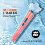 Pinpointer IP68 à prova d'água - 3 modos, bateria 9V, com bolsa.