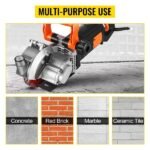 Máquina Cortadora de Ranhuras de Parede Elétrica 42mm para Tijolo, Granito, Mármore e Concreto