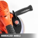 Lixadeira Orbital 225mm, 1200W, para drywall, com saco de aspirador, luvas e óculos de segurança.