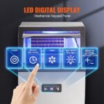 Máquina de Fazer Cubos de Gelo Comercial 34 kg / 24 h