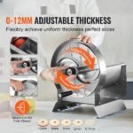 Cortador Manual de Aço Inoxidável com 2 Lâminas, para Batatas, Pepinos, Limões e Tomates.