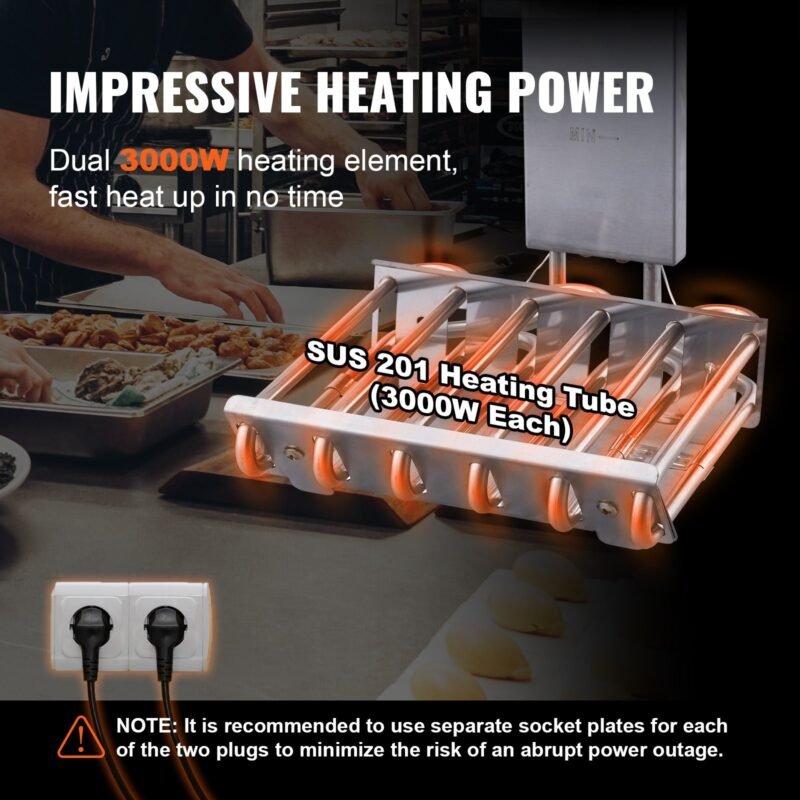 Fritadeira Elétrica 12Lx2 Aço Inoxidável 1500W + 1500W Cestos Removíveis