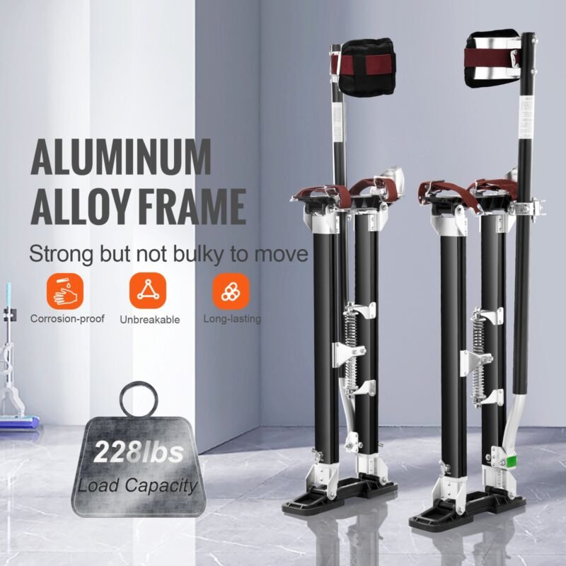 Andadores de Trabalho para Drywall - Ajuste de Altura 45,7-76,2 cm
