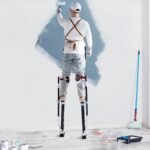 Andadores de Trabalho para Drywall - Ajuste de Altura 45,7-76,2 cm