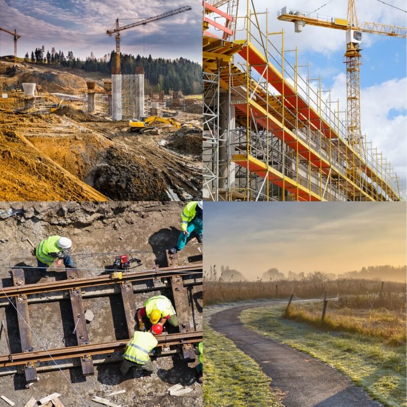 Laser Rotativo com Bastão de 5m e Tripé de Alumínio de 1,65m.