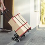 Carrinho de Escada, Carrinho Empilhador, Carrinho de Transporte, Escalador de Escada 208kg