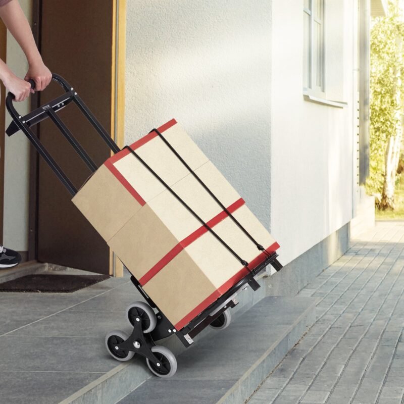 Carrinho de Escada, Carrinho Empilhador, Carrinho de Transporte, Escalador de Escada 208kg