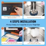 Máquina de Algodão Doce 1000W, Aço Inoxidável, para Festas (Azul)