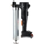 Pistola de Lubrificação 10.000 PSI, 125g/min, 2 baterias 2,0Ah, mangueira Φ9x990mm, carregador rápido. Universal.