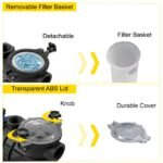 Bomba de Piscina 2.0HP, 115 GPM, 220V, 2850RPM, com Cesto de Filtro, para Piscinas e SPAs