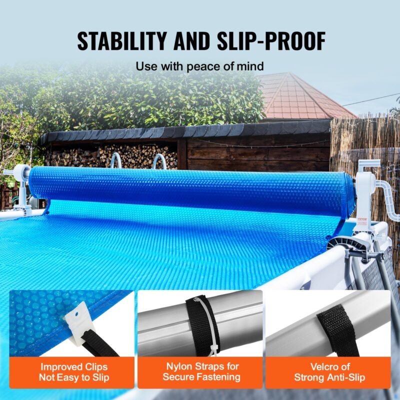 Carretel de Capa Solar para Piscina de Alumínio – 6m