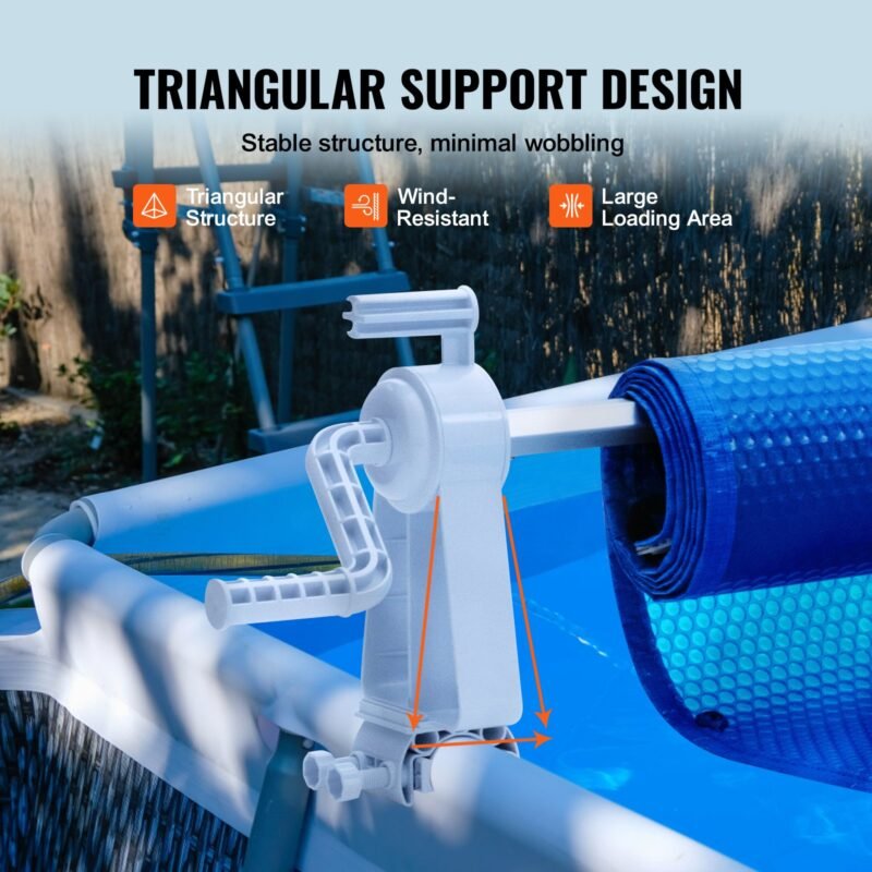 Carretel de Capa Solar para Piscina de Alumínio – 6m