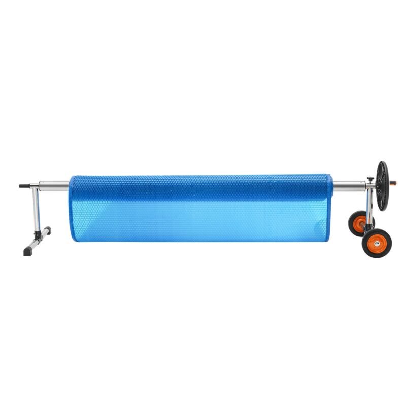 Reel de Alumínio para Capa de Piscina 4605x575x620mm, 5 Seções, Capacidade de 40kg.