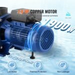 Bomba de Piscina 2.0HP, 115 GPM, 220V, 2850RPM, com Cesto de Filtro, para Piscinas e SPAs