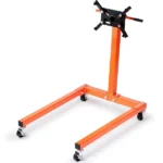 Suporte de Motor 340kg, com 4 rodas, alça de 508mm, jack móvel e guindaste para reparo de motor.
