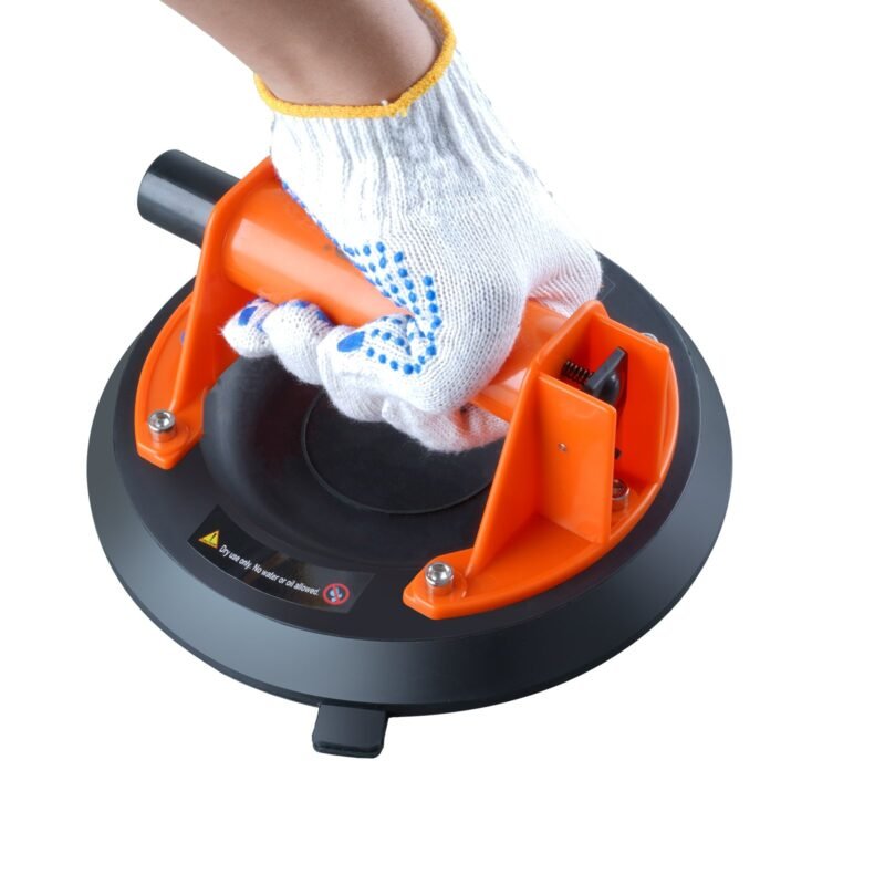 Levantador de Sucção NBR φ203mm, 99-278kg, para vidro, com cabo ABS, caixa e luvas, temperatura de -20 a 60℃.