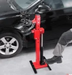 Tensionador de Molas Hidráulico 4,5T, pressão 1T, para molas 11-17 cm, com trava e bomba à prova de vazamentos.