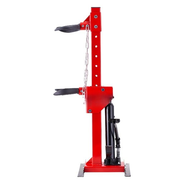Tensionador de Molas Hidráulico 4,5T, pressão 1T, para molas 11-17 cm, com trava e bomba à prova de vazamentos.