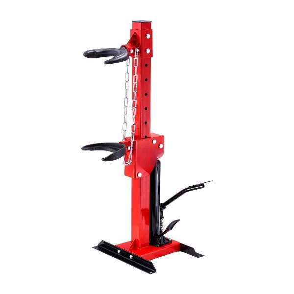 Tensionador de Molas Hidráulico 4,5T, pressão 1T, para molas 11-17 cm, com trava e bomba à prova de vazamentos.