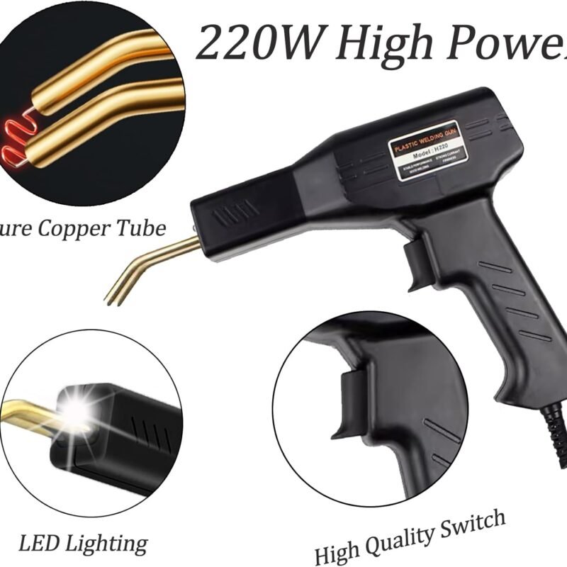 Soldador de Plástico 220W com Acessórios