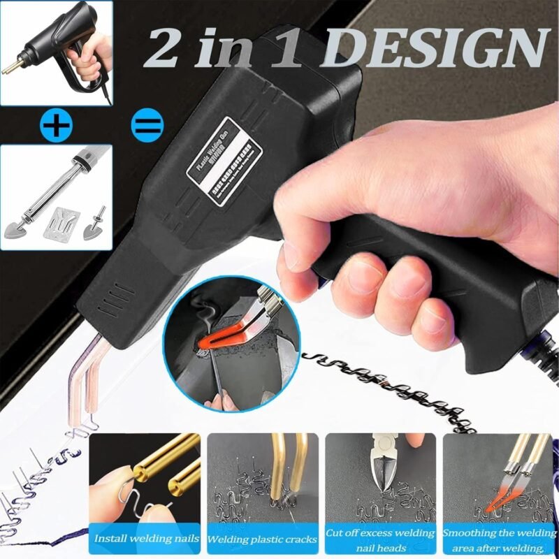 Soldador de Plástico 220W com Acessórios