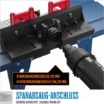 Güde Mesa de Fresagem OFT 855 Alumínio fundido, com ranhuras guia. 45,4 x 33,4 cm.